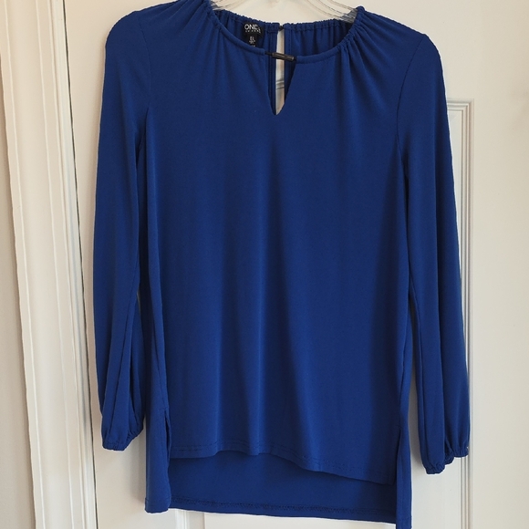 Jones New York Tops - Jones New York Royal Blue Blouse